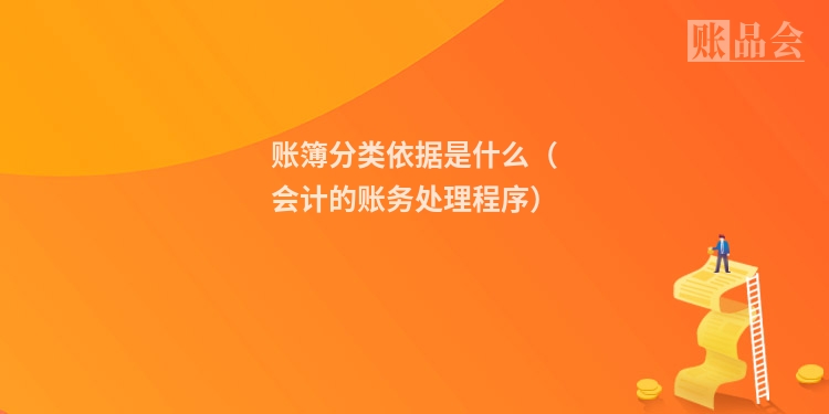 账簿分类依据是什么（会计的账务处理程序）