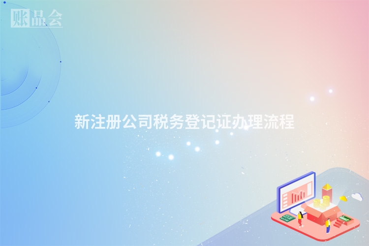 新注册公司税务登记证办理流程